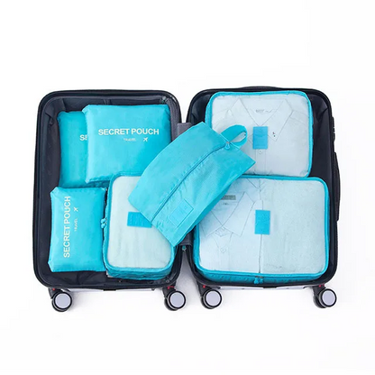 Spacious Travel Storage Bag Set with Extra Compartments