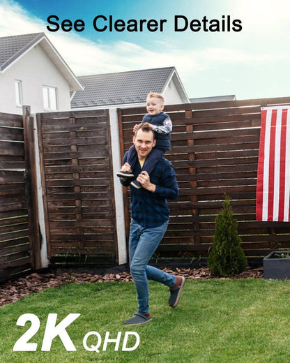 Weatherproof Wi-Fi Outdoor Security Cameras