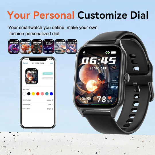 Easy Use Health Tracker Smartwatch