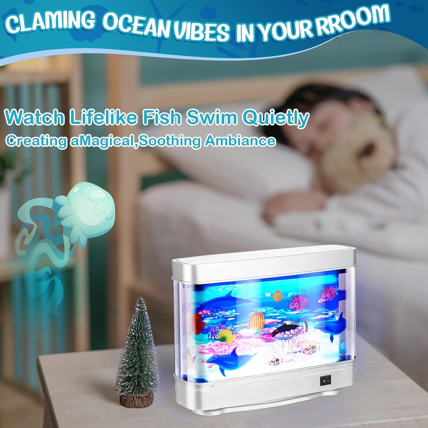 Artificial Desktop Aquarium Tank