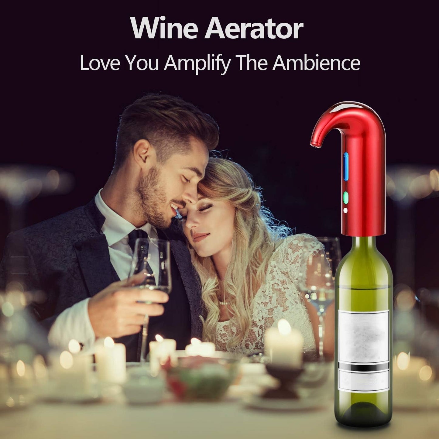 Automatic Wine Pourer and Aerator Device