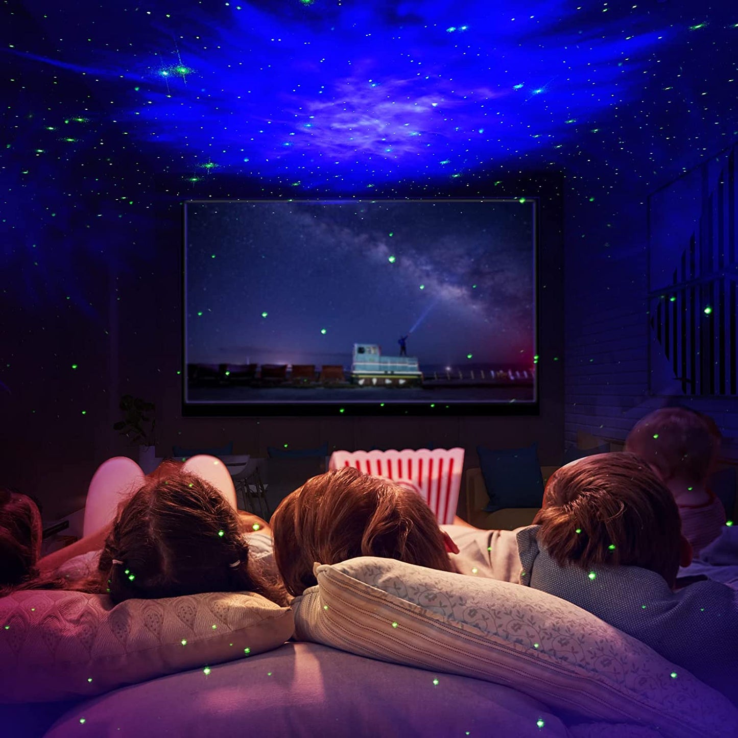 Cosmic Star Night Light Projector with Remote - Halri