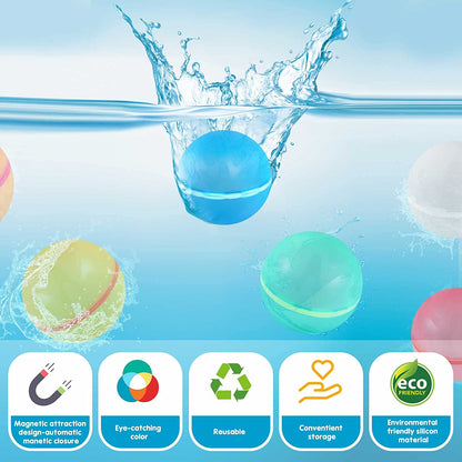 Refillable Summer Fun Water Bomb Set
