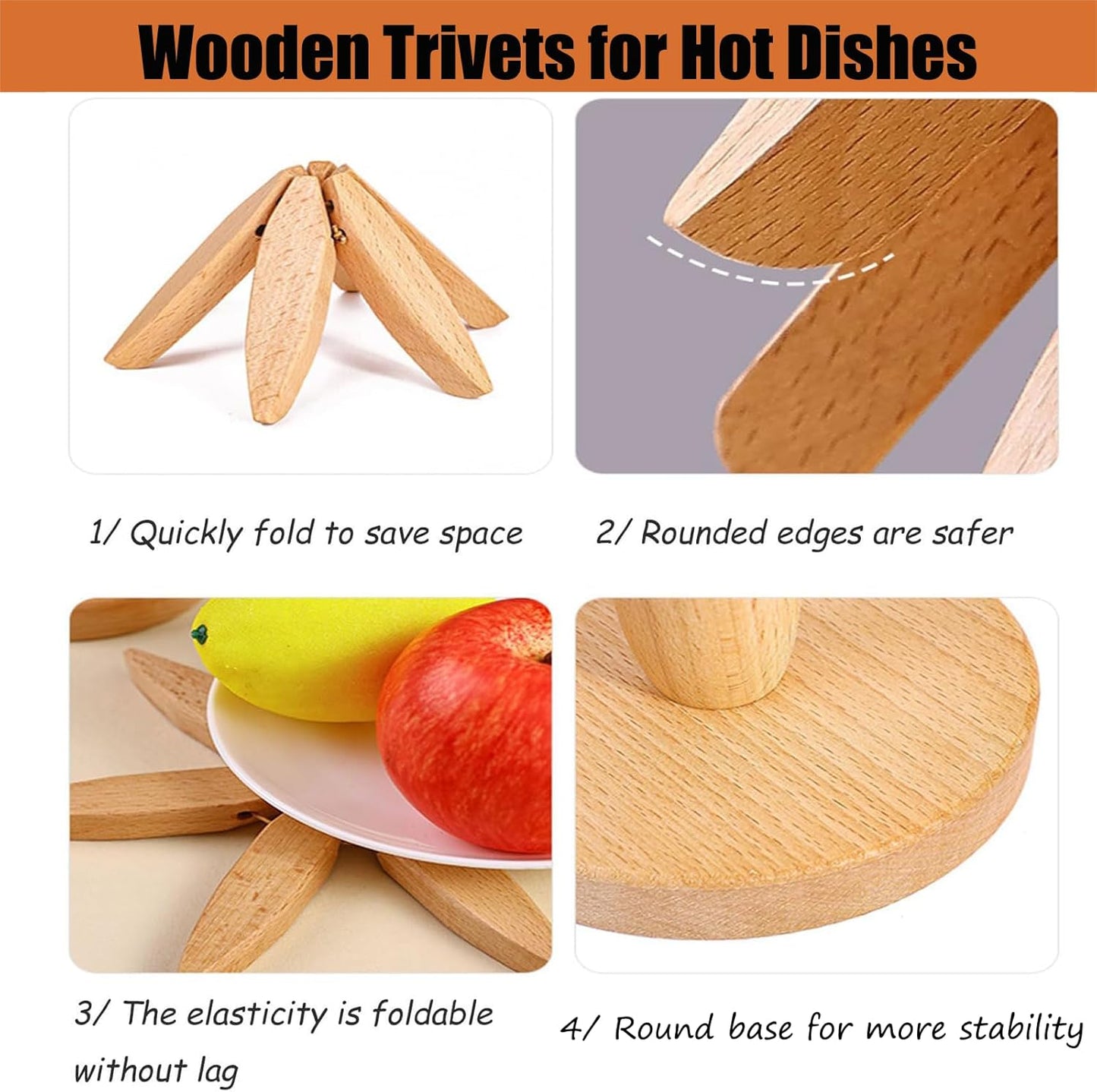 Protective Wood Trivets For Tables