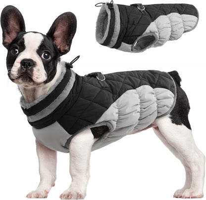Warm Waterproof Dog Coat with Reflective Strip - Halri