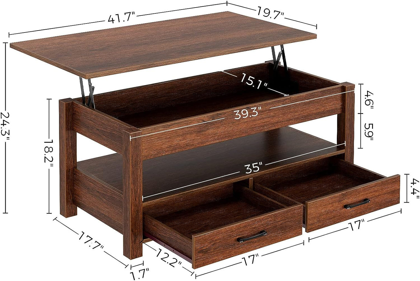 Rise Up Storage Coffee Table