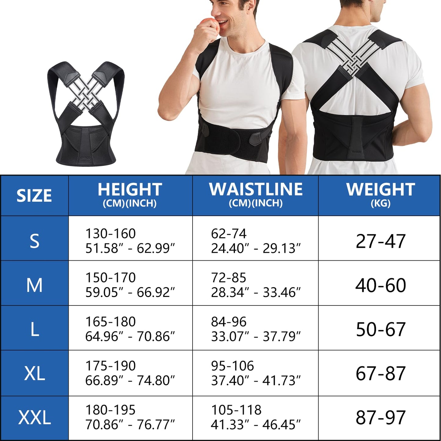 Comfortable Spine Support Brace