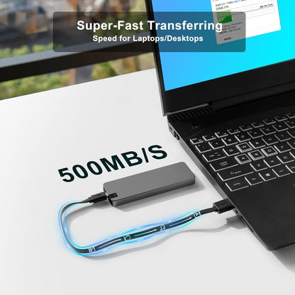 Compact Fast USB 3.2 External Hard Drive