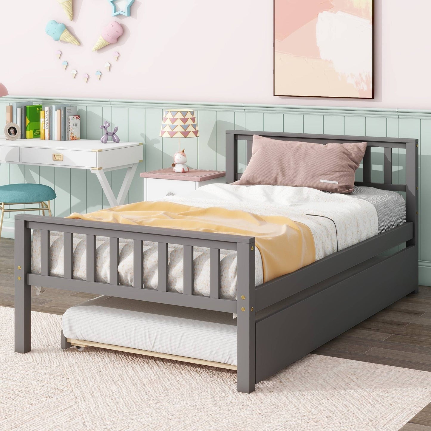Space Saving Twin Size Bunk Bed