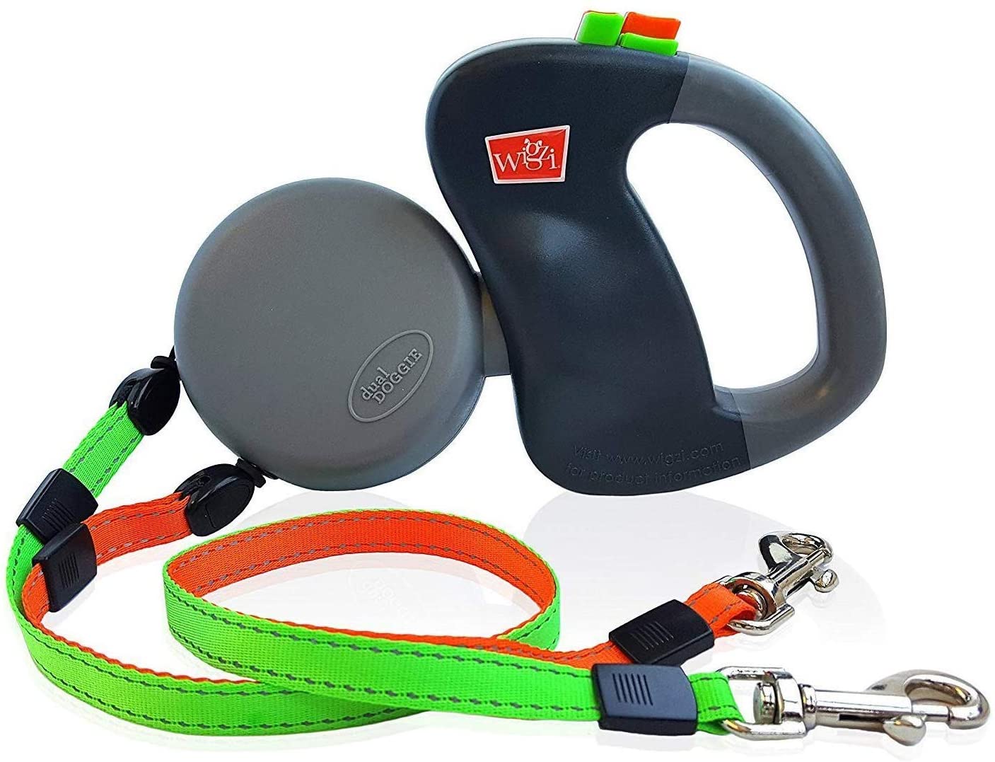 Easy Walk Double Dog Leash - Tangle Free Pet Lead - Halri