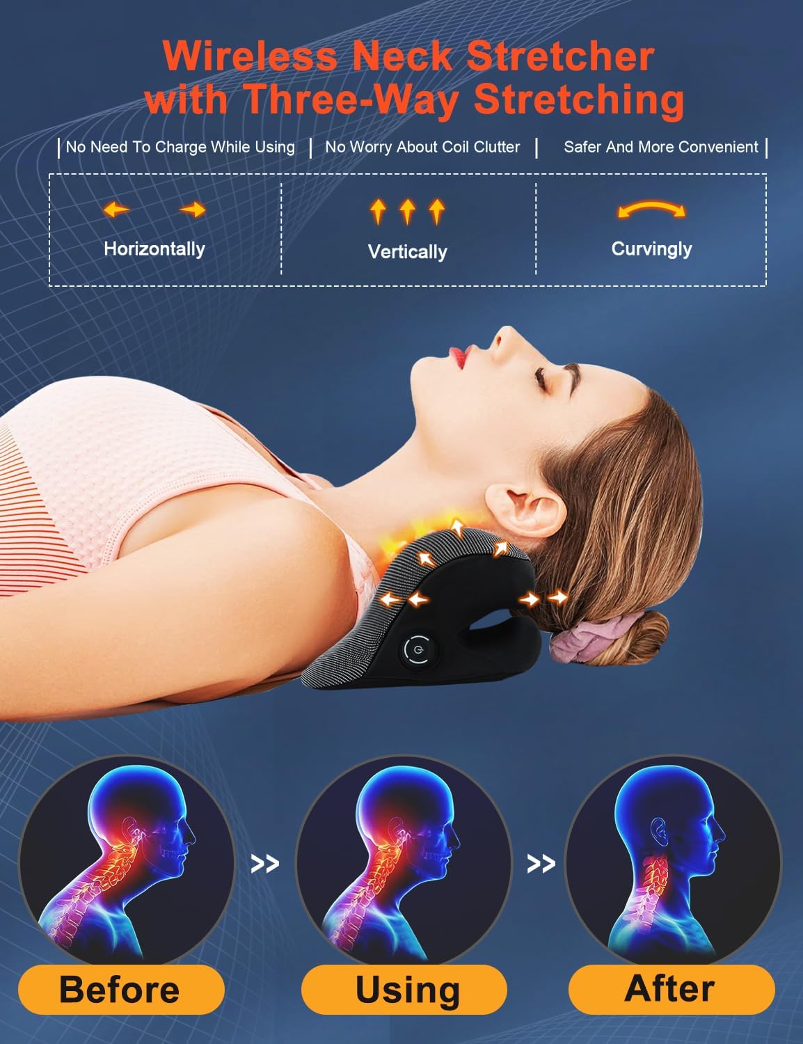 Warm Therapeutic Neck Massager