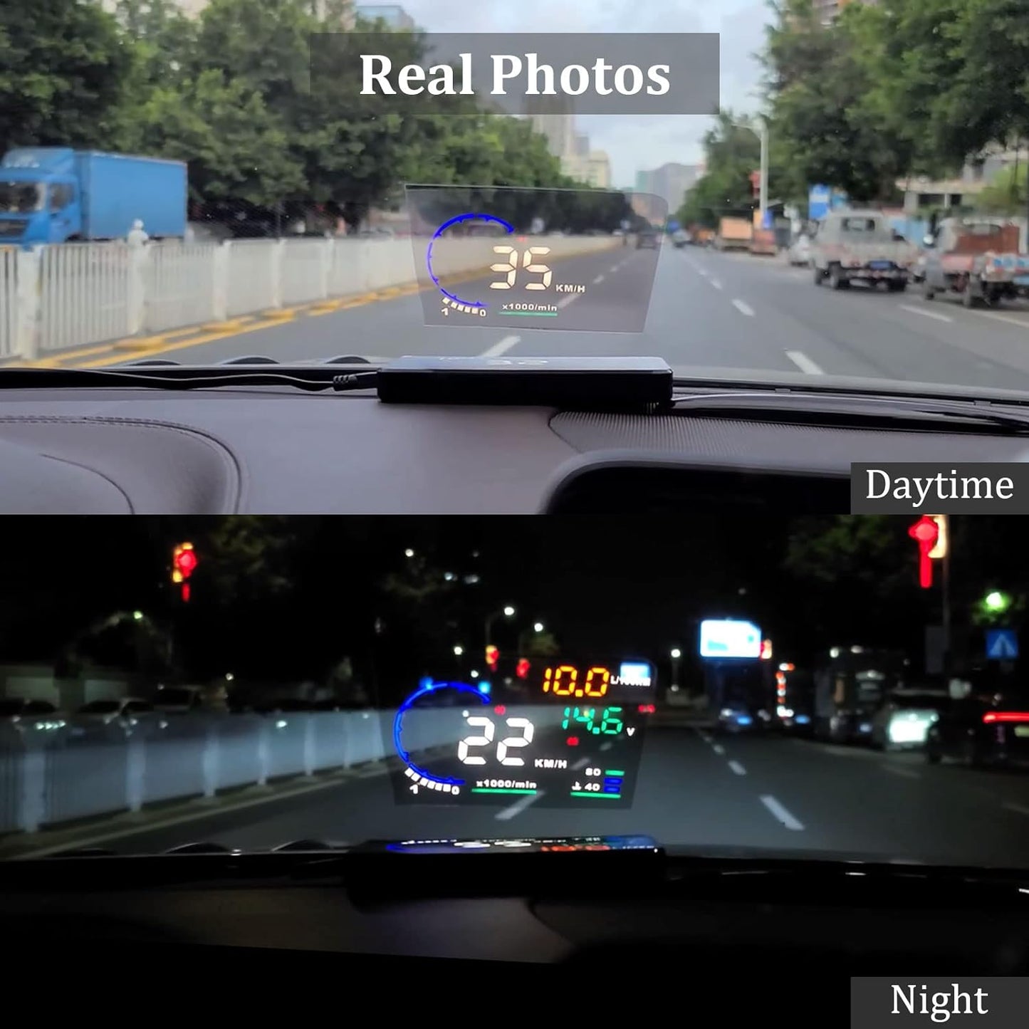 Advanced Car Heads Up Display HUD P8