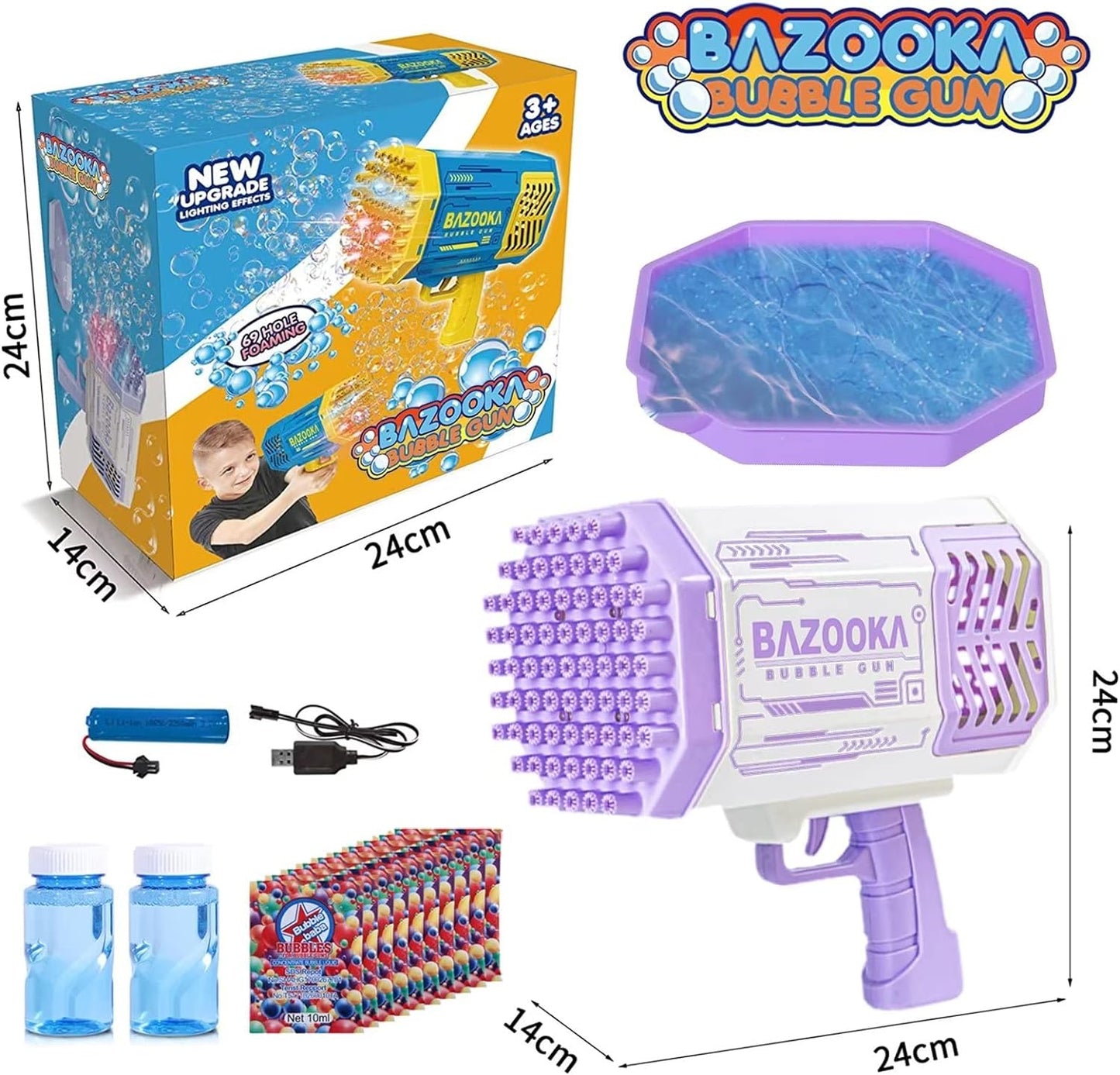 Fun Kids Foam Blaster Toy