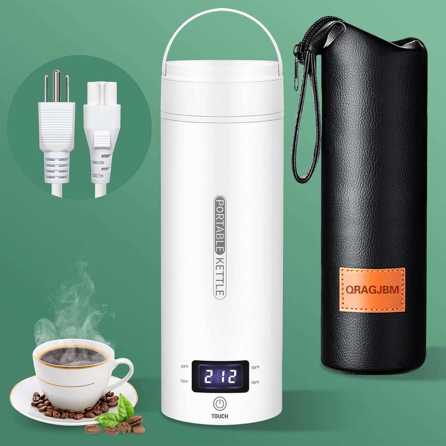 Travel Smart Kettle Compact Electric Boiler - Halri
