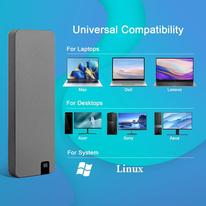 Compact Fast USB 3.2 External Hard Drive