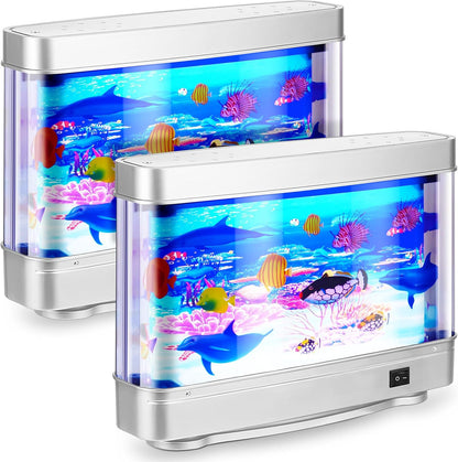 Artificial Desktop Aquarium Tank - Halri
