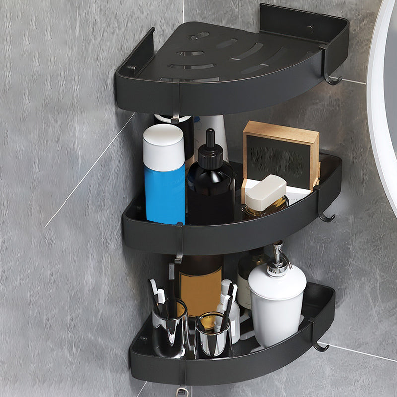 Stylish Silver 1/2/3 Piece Bathroom Accessory Set