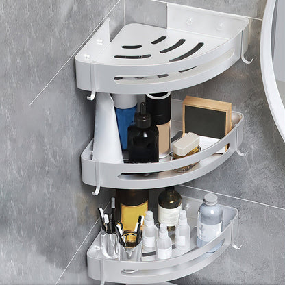 Stylish Silver 1/2/3 Piece Bathroom Accessory Set