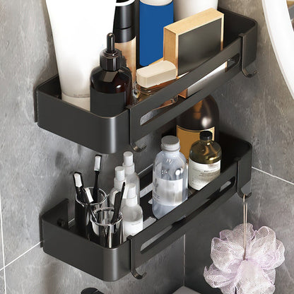 Stylish Silver 1/2/3 Piece Bathroom Accessory Set