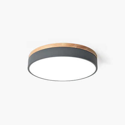 Stylish Circular LED Ceiling Light Dimmer Switch - Halri