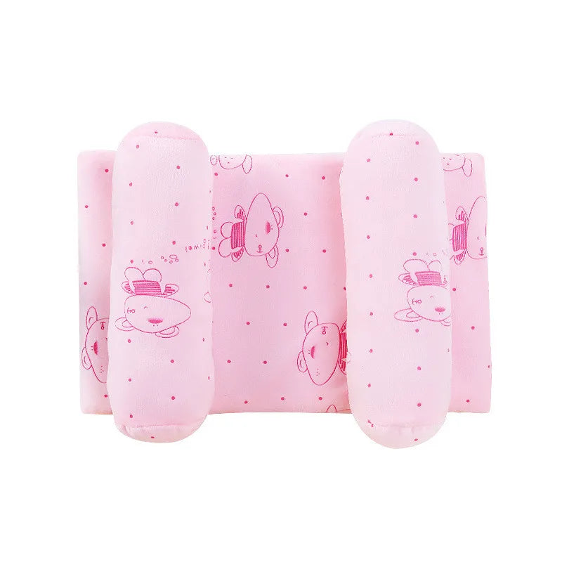 Baby Sleep Support Pillow Set - Soft Anti Roll Pillow