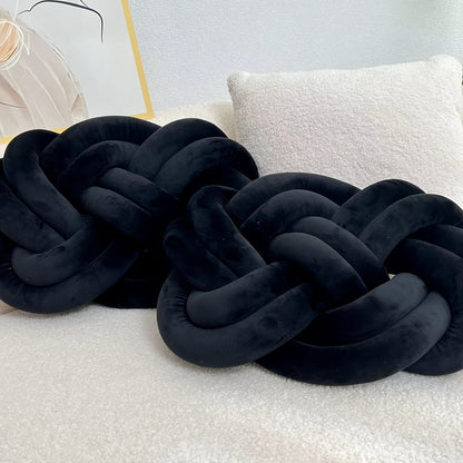 Plush Cloud Pillow with Button Detail