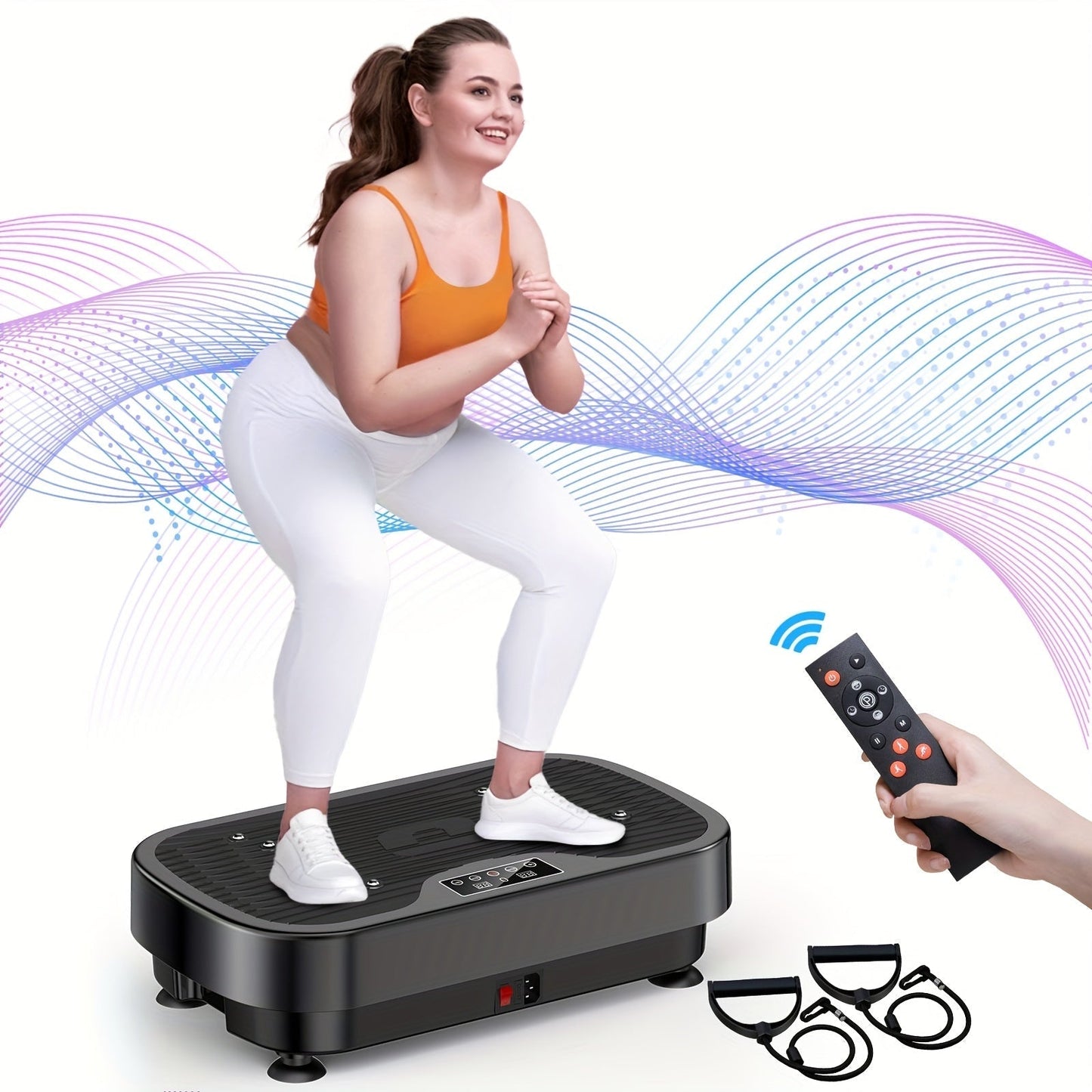 Quiet Fitness Vibration Trainer Plate