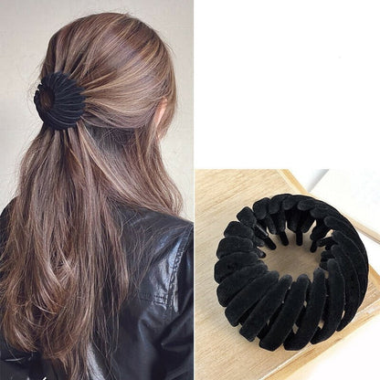 Easy Hair Bun Clip for All Hair Types - Halri