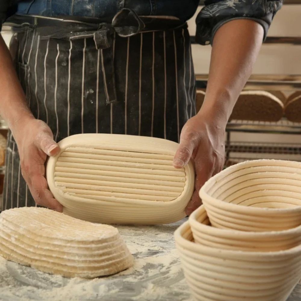 Round Woven Bread Rising Proofing Basket