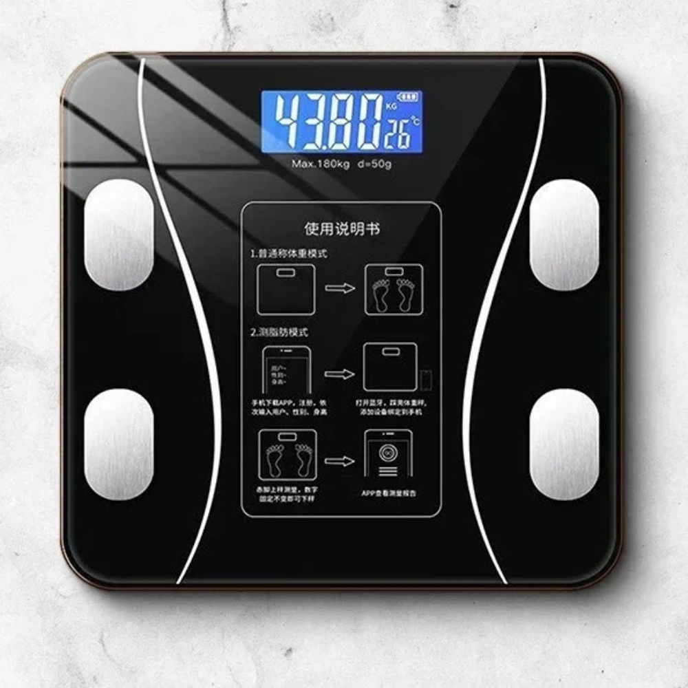 Digital Wireless Bathroom Scale with Accurate Body Weight Tracker
