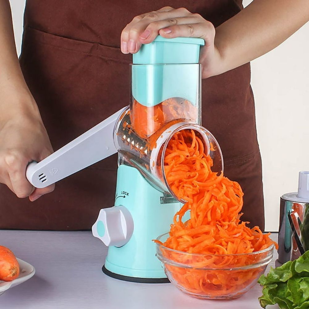 Easy Manual Parmesan Cheese Grater Shredder