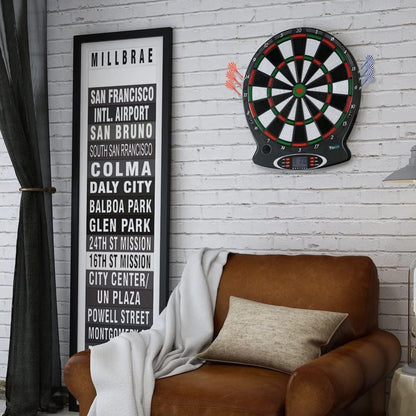Deluxe Automatic Hanging Dart Game Set
