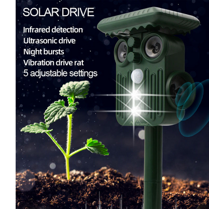 Outdoor Solar Deer Deterrent | Waterproof and Adjustable