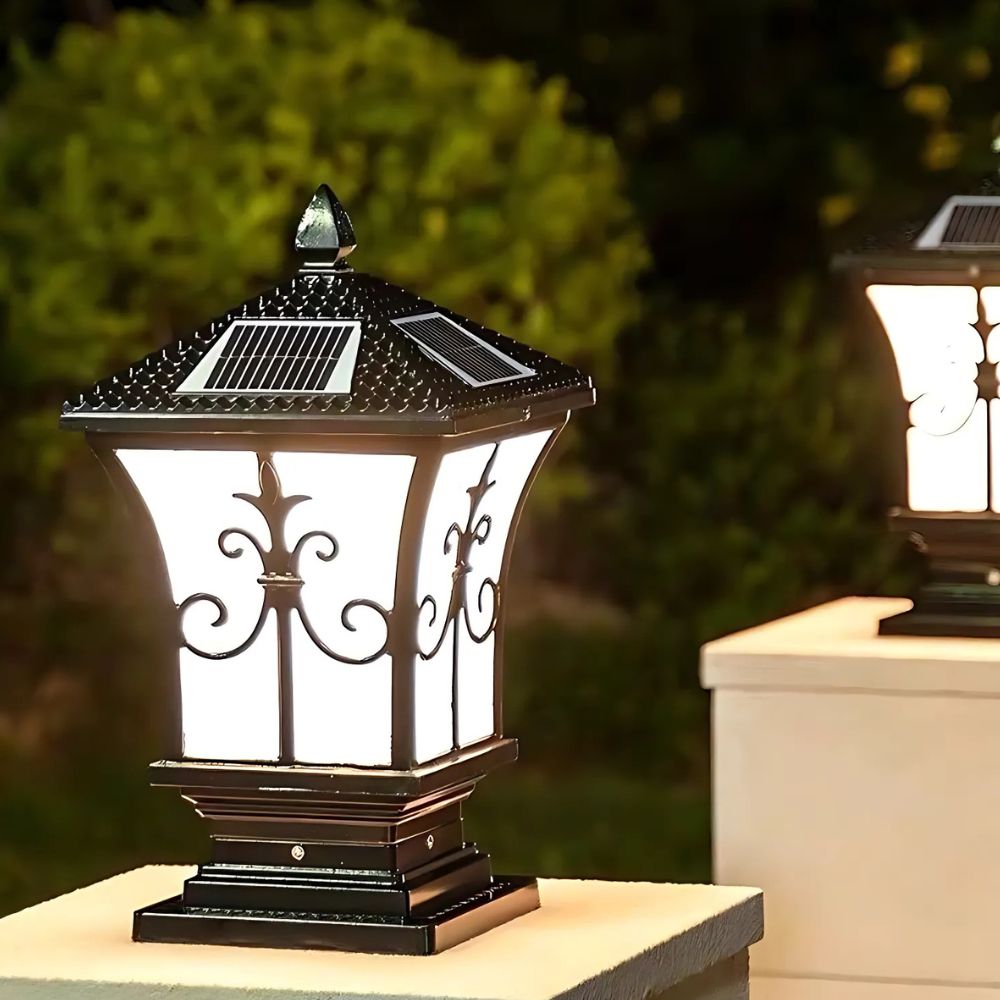 Bright Outdoor LED Garden Post Light for Yard and Driveway