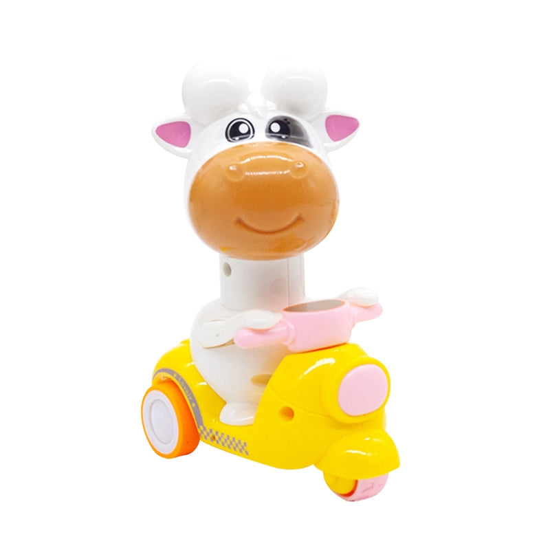 Fun Motorcycle Animal Toy Set