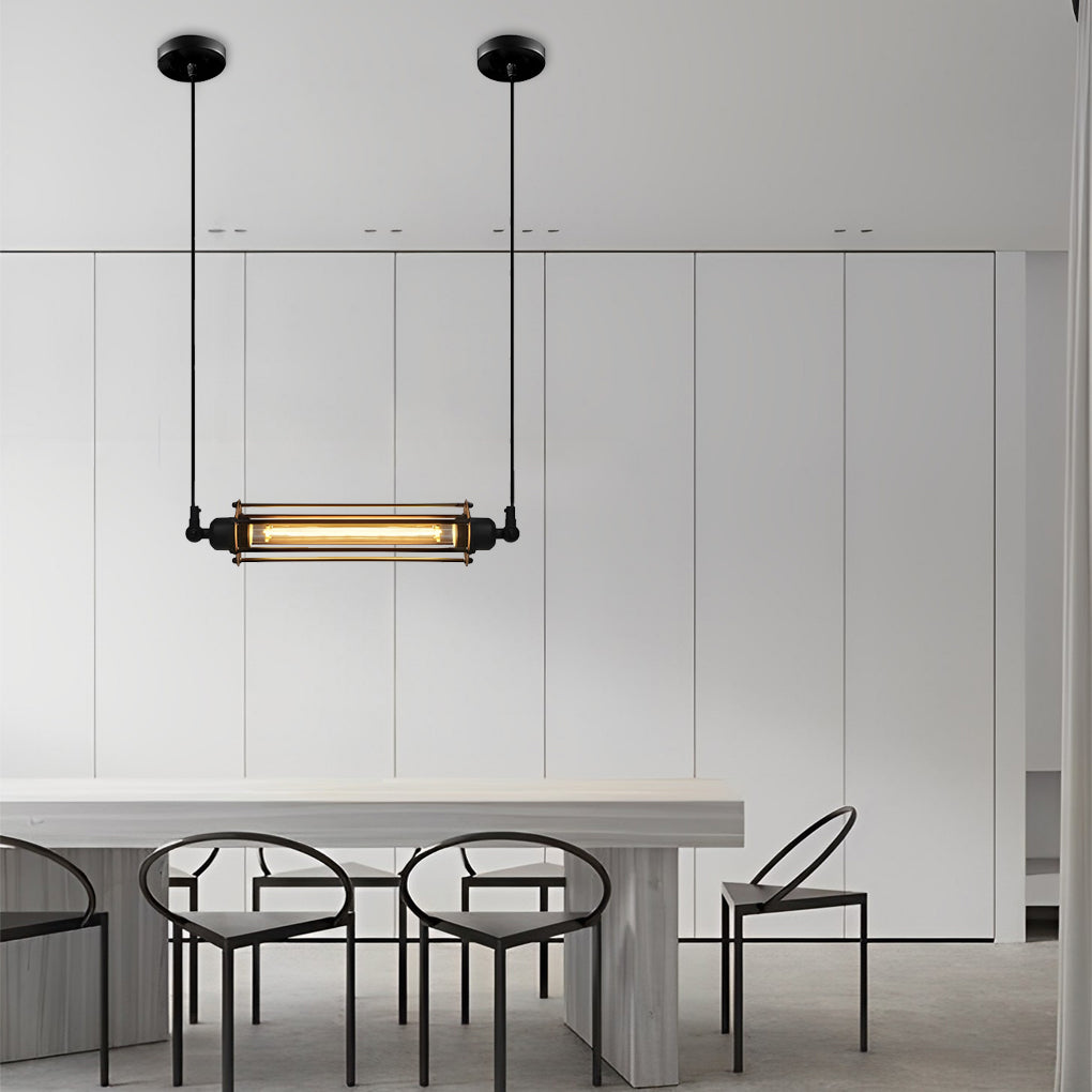 Vintage Metal Hanging LED Pendant Lamp