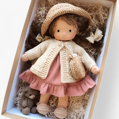 Artistic Wooden Doll for Creative Kids Play