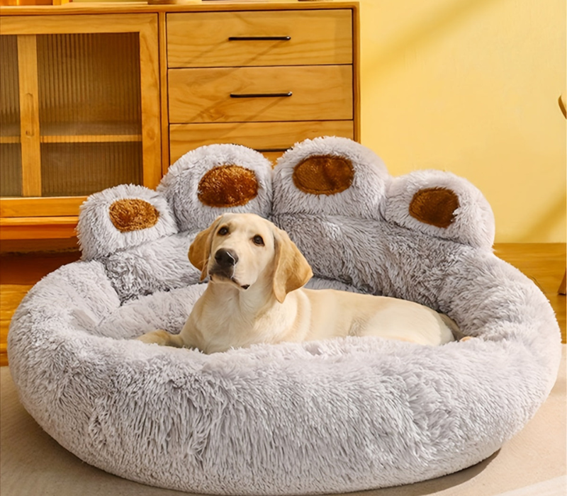 Soft Orthopedic Dog Bed with Bolstered Sides - Halri