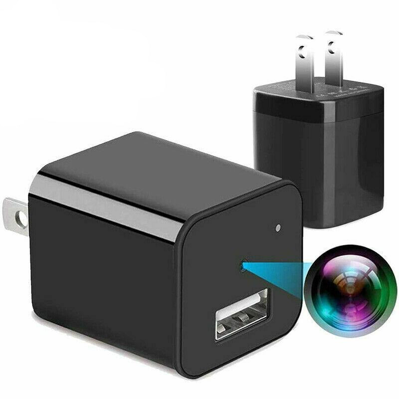 Compact 1080P Hidden Spy Camera Wall Charger - Halri