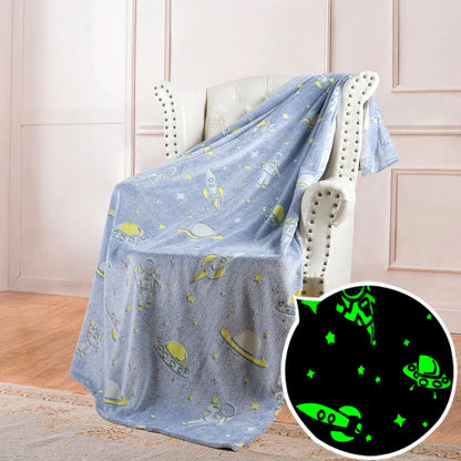 Cosy Soft Faux Fur Space Blanket