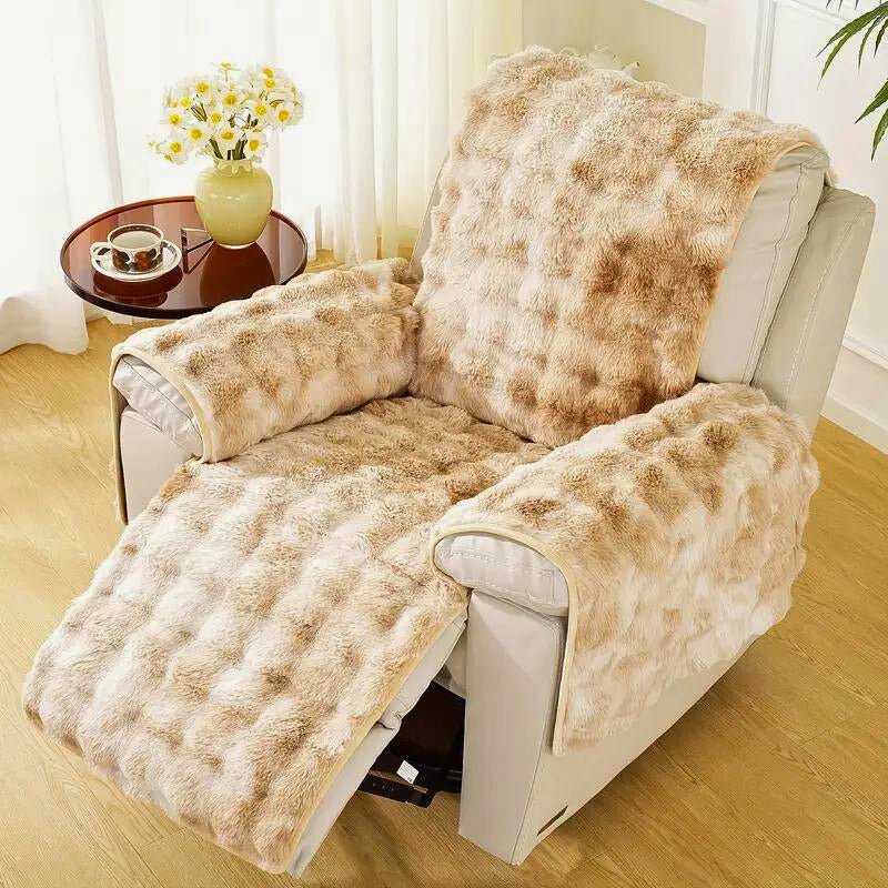 Furniture Protector Set - Plush, Grip, Pet Proof, Machine Washable - Halri