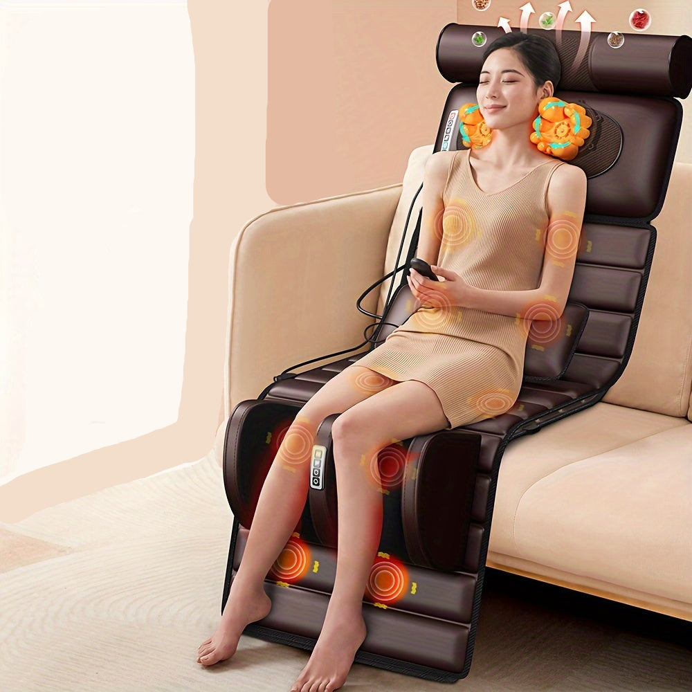 Relaxing Massage Mat with Heat and Vibration Therapy