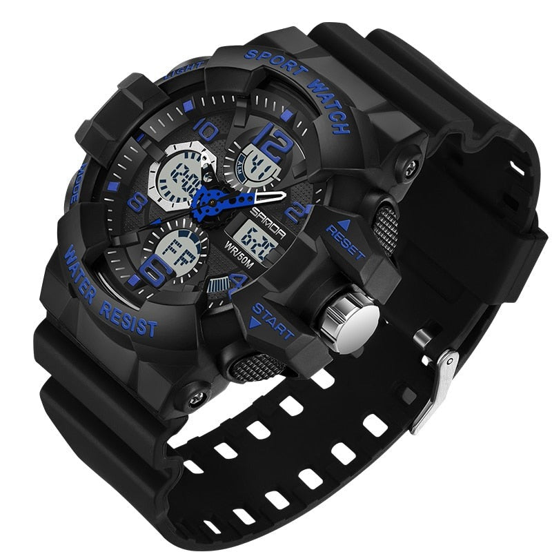 Tactical Rugged Water Resistant Digital Watch - Halri