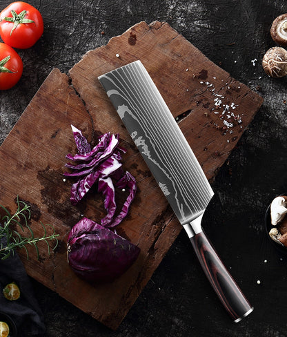 Premium Damascus Steel Kitchen Knives Set