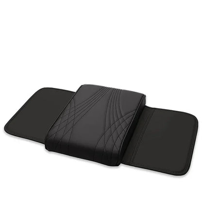 Luxury Auto Armrest Seat Pad - Leather Console Protector - Halri