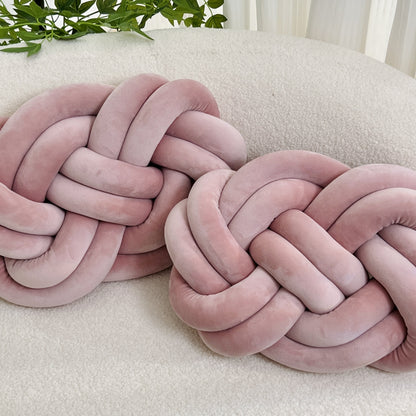 Plush Cloud Pillow with Button Detail