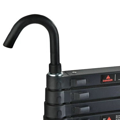 Strong Adjustable Roofing Ladder with Safety Hook
