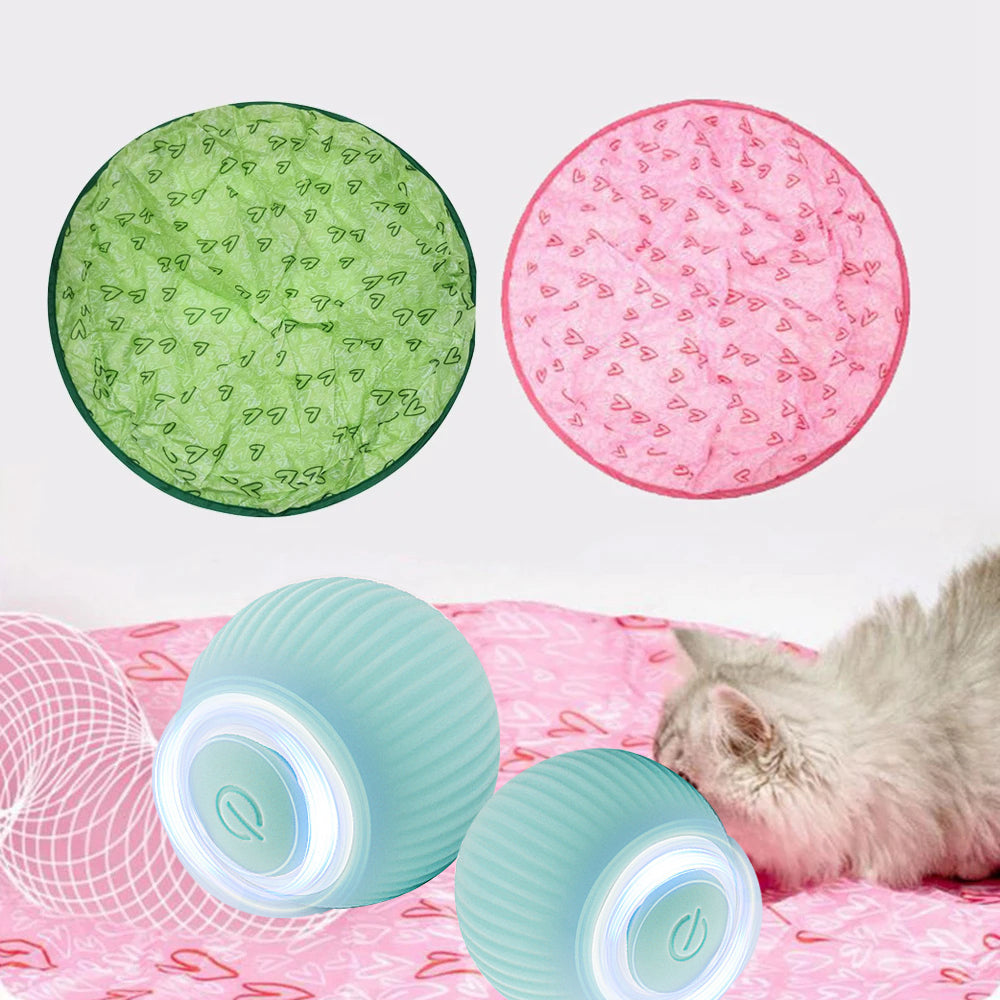 Interactive Automatic Cat Play Ball