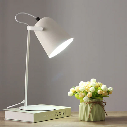 Rustic Metal Colorful Desk Table Lamp