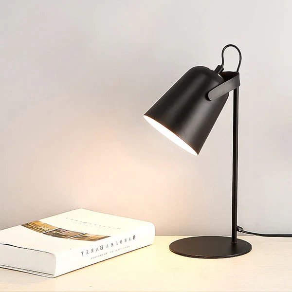 Rustic Metal Colorful Desk Table Lamp